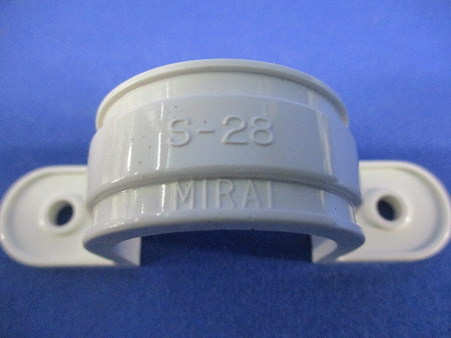 両サドル(25個入)(ミルキーホワイト) S-28