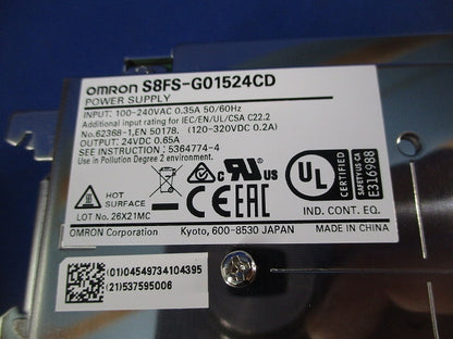 スイッチングパワーサプライ S8FS-G01524CD