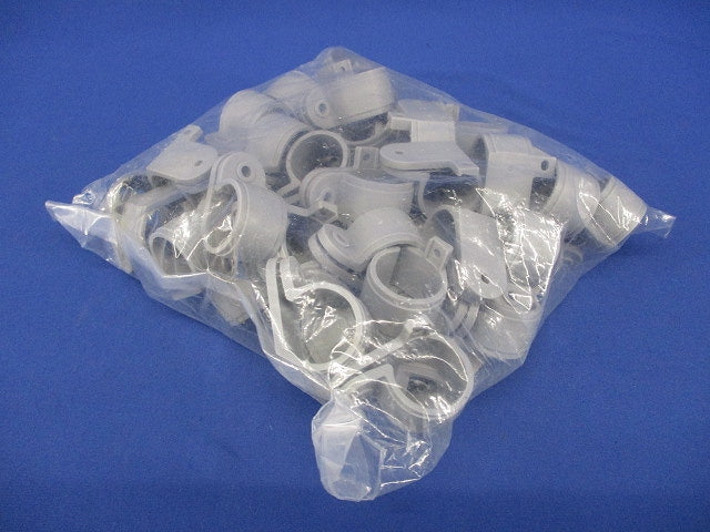 VE片サドル 適合VE管16 グレー 50個入 KVE-16-50
