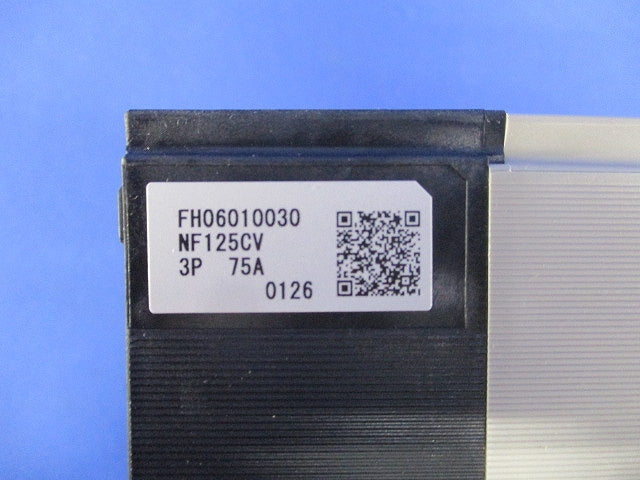 ノーヒューズブレーカ 3P75A AC200V NF125-CV3P75A
