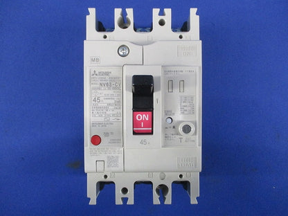 漏電遮断器 3P3E45A 100-440VAC 30mA NV63-CV3P3E45A30mA