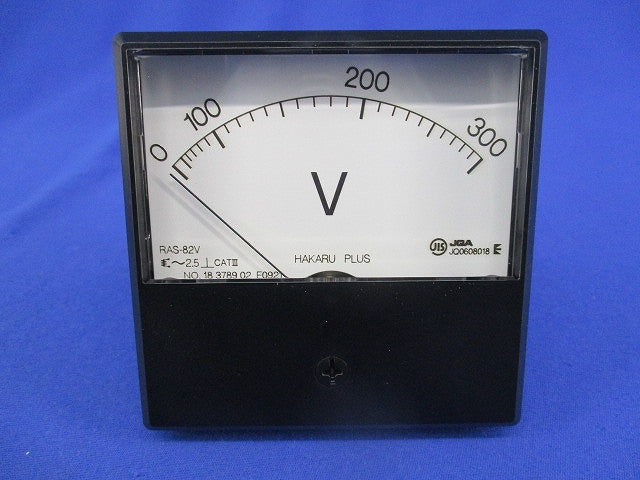 交流電圧計0-300V RAS-82V