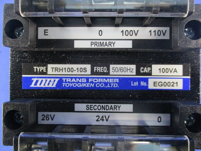 単相複巻トランス TRH100-10S