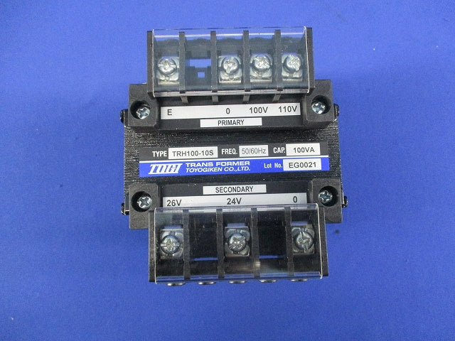 単相複巻トランス TRH100-10S