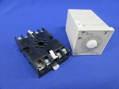 瞬停再始動リレー(0.2-30s)・スーパータイマセット MB4+TP48X