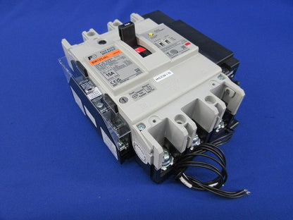 漏電警報付ブレーカ 3P15A BW125JAL-3P015