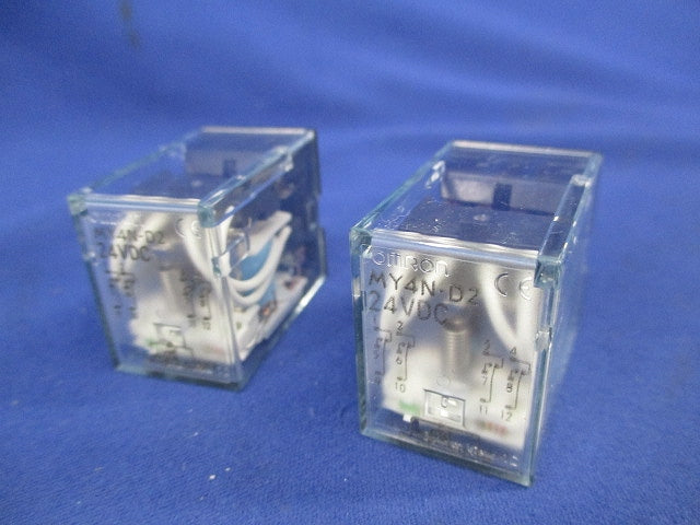 ミニパワーリレー24VDC(2個入) MY4N-D2