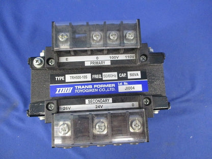 単相複巻トランス TRH500-10S