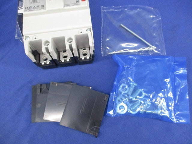 オートブレーカ3P30A(アラームスイッチ付) BW125JAG-3P030