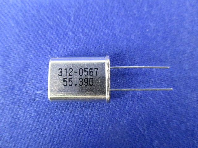 Quarts Crystal Unit 10個入 HC-49/U 55.390MHz