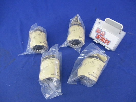 コネクタ(PF管用)(ワンタッチ・防水型)(4個入)(グレー) FPK-36YPH