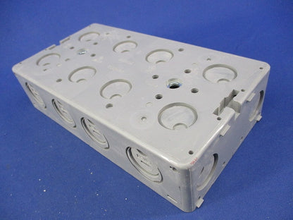 埋込スイッチボックス(塗代付)(グレー) OF-12PS4-FT