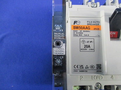 オートブレーカ 3P20A BW50AAG