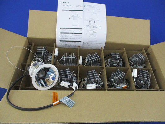 LEDグレアレスダウンライト φ75(10個入) ERD5382WD