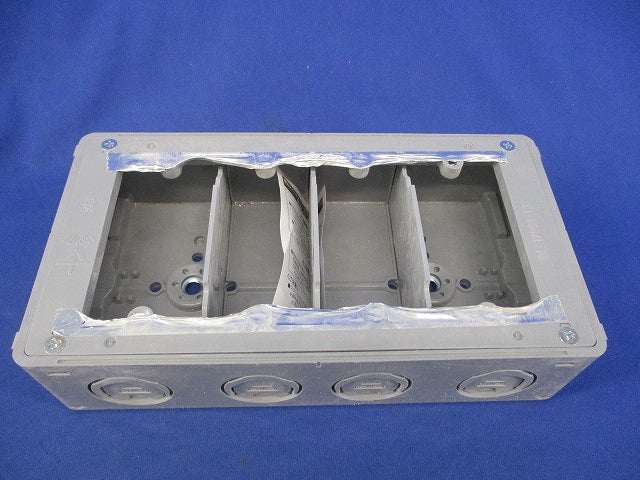 埋込スイッチボックス(塗代付) OF-12PS4-FT