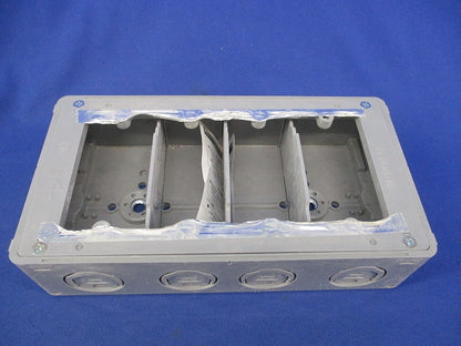 埋込スイッチボックス(塗代付) OF-12PS4-FT
