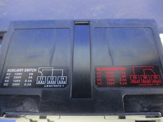 漏電アラーム付遮断器3P3E60A NF125-ZSV