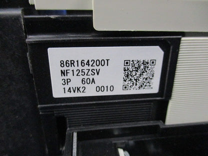 漏電アラーム付遮断器3P3E60A NF125-ZSV