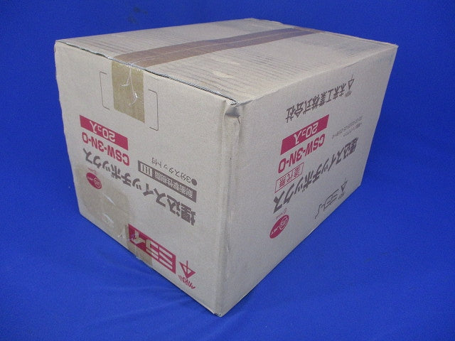 埋込スイッチボックス(塗代無・側面ノック付・3個用) 20個入 CSW-3N-O-20