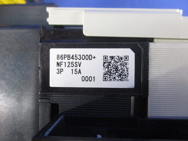 ノーヒューズブレーカ アラームスイッチ付 3P15A NF125-SV3P15A