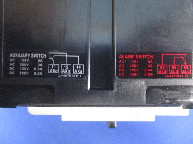 ノーヒューズブレーカ アラームスイッチ付 3P15A NF125-SV3P15A