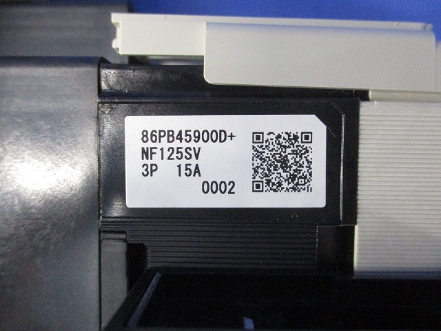 ノーヒューズブレーカ アラームスイッチ付 3P15A NF125-SV3P15A