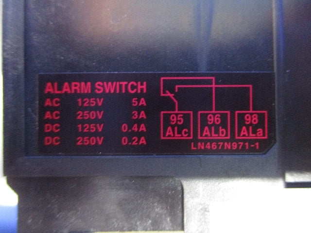 漏電アラーム遮断器 3P3E20A 100-440VAC 30・100・500ｍA NF125-ZSV3P20A