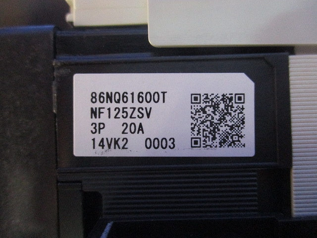 漏電アラーム遮断器 3P3E20A 100-440VAC 30・100・500ｍA NF125-ZSV3P20A