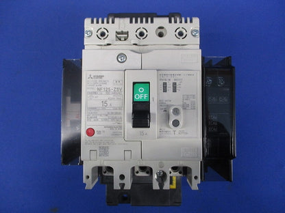 漏電アラーム遮断器 3P3E15A 30・100・500ｍＡ NF125-ZSV3P15A