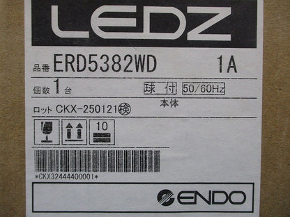 グレアスLEDダウンライト φ75 3000K 電球色 電源別売 ERD5382WD