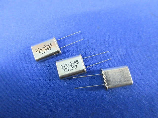Crystal Unit 3個入 HC-49/U 55.387MHz