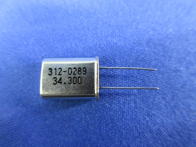 Crystal Unit 6個入 HC-49/U 34.300MHz
