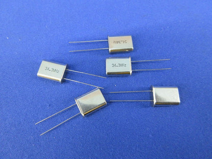 Crystal Unit 5個入 HC-49/U 34.300MHz
