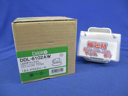 LEDダウンライトφ100(温白色) DDL-6102AW