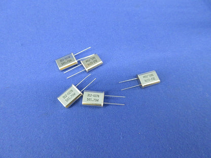 Quarts Crystal Unit 5個入 HC-49/U 45.75MHz