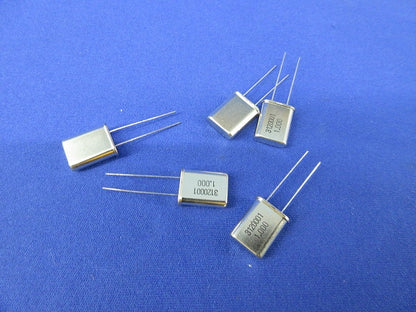 Quarts Crystal Unit 5個入 HC-49/U 1.0MHz