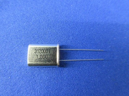 Quarts Crystal Unit 5個入 HC-49/U 1.0MHz