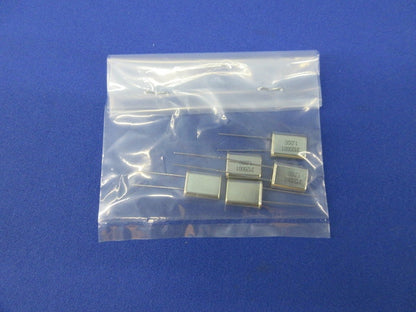 Quarts Crystal Unit 5個入 HC-49/U 1.0MHz