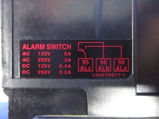 漏電アラーム遮断器 3P60A 100-440VAC NF125-ZSV3P60A