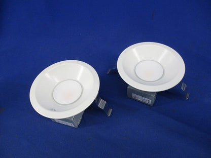 LEDダウンライト φ100 (電球色)２個入 DDL-6102YW