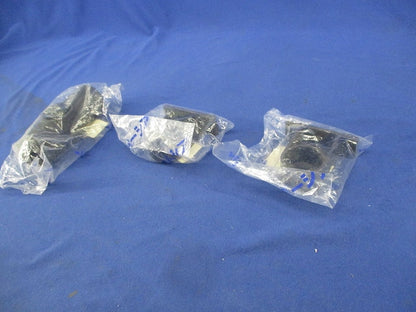 プラスチックジョイントセット(混在3個入)(ダークグレー) PJ-704A他