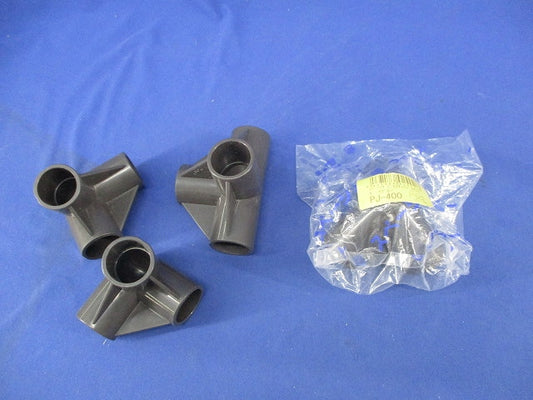 プラスチックジョイント(4個入)ダークグレー(1部新品未開封) PJ-400