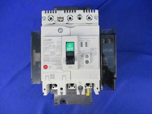 漏電アラーム付遮断器3P3E100A NF125-ZSV