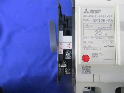 ノーヒューズ遮断器3P20A NF125-SV