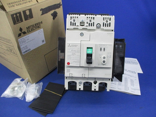 ノーヒューズブレーカ3P3E225A(アラームスイッチ付) NF250-ZCV