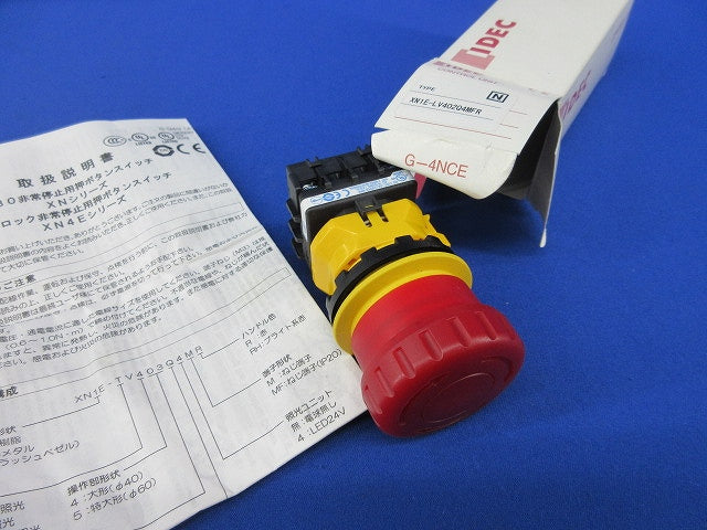 φ30 XNシリーズ 非常停止用押ボタンスイッチ XN1E-LV40204MFR