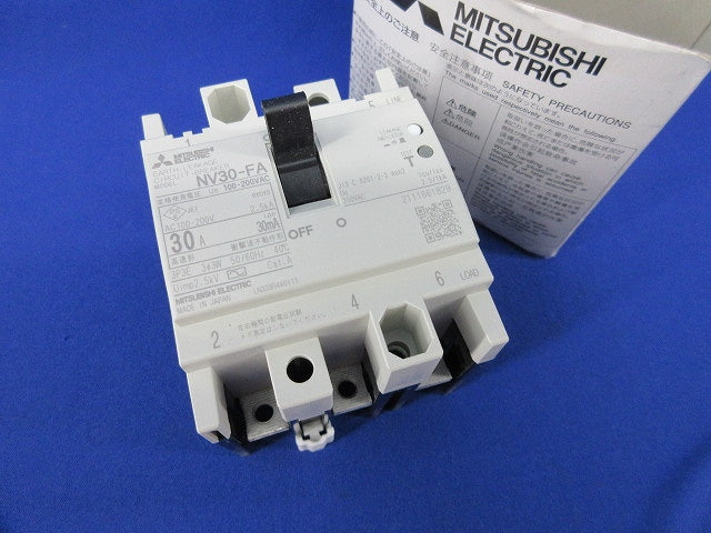 漏電遮断器2P2E15A NV30-FA