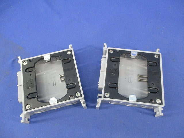 真壁用スイッチボックス(2個入)(グレー) SM30L