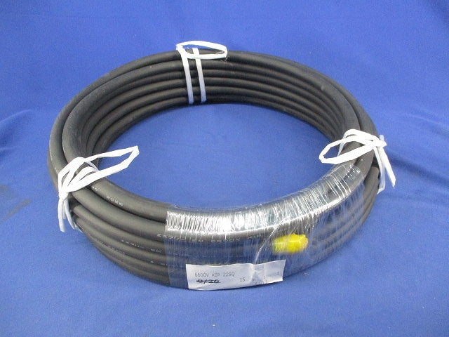 高圧絶縁電線15m 6600V KIP 22SQ
