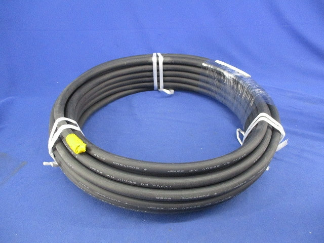 高圧絶縁電線15m 6600V KIP 22SQ